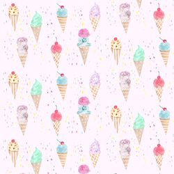 Cones in Cotton Candy