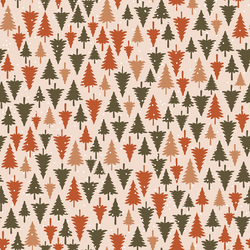 Colorful Christmas Trees in Pink