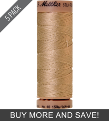 Oat Flakes (9136-0537) - Silk Finish Cotton 40wt - 164 Yards (5 Pack)