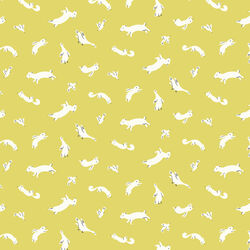 Gentle Dell in Olive Yellow