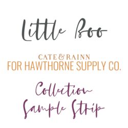 Little Boo Sample Strip