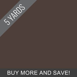 Pure Solid in Coffee Bean - 5 Yard Quick Cut