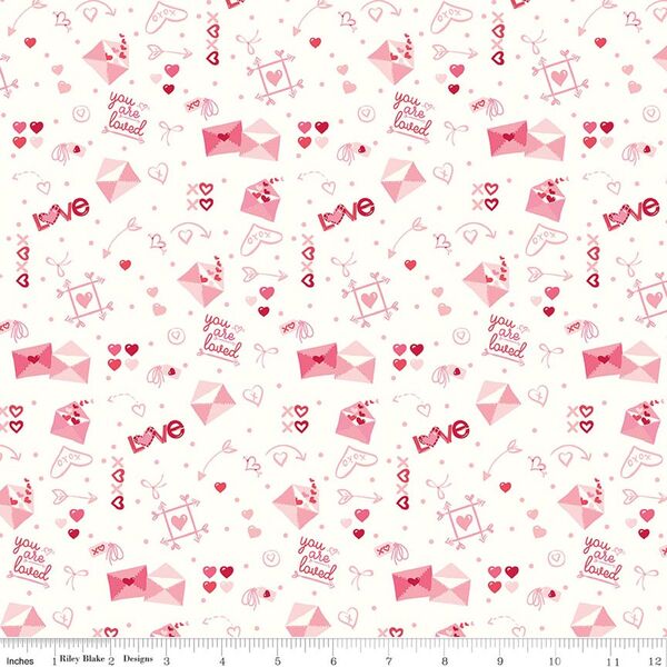 Postmarked in Love Off White