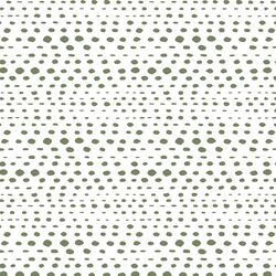 Little Skipping Stones in Olive on White