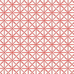 Lattice in Lobster Red