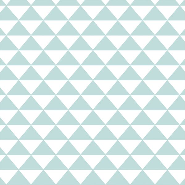 Triangle Mosaic in Glacier Blue