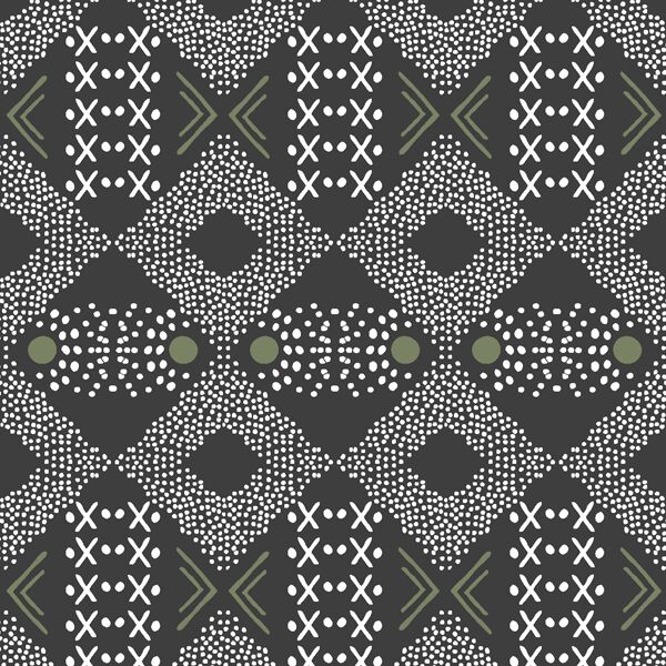 Tribal in Olive