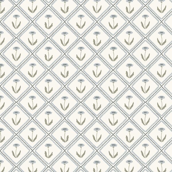 Dandelion Frill in Gray Blue