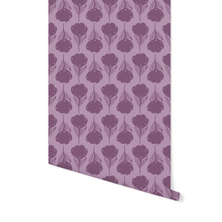 Silhouette Bloom in Wild Violet