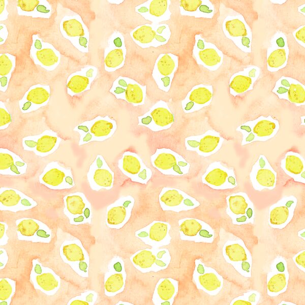 Mellow Lemons in Soft Apricot