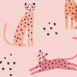 Vast Leopard Love in Savanna