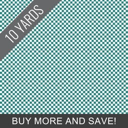 Check Please! in Teal - 10 Yard Bolt
