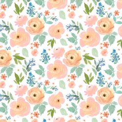 Small Spring Garden in White