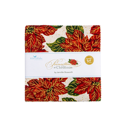 Poinsettias at Christmas 5" Square Pack