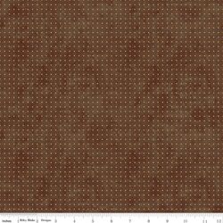 Polka Dots in Brown