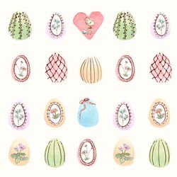 Painted Eggs in Easter