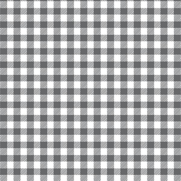 Small Buffalo Plaid in Charcoal