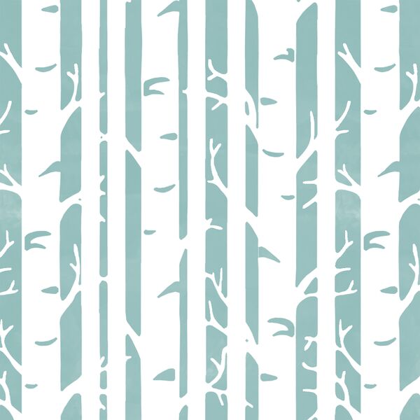 Birches in Pool