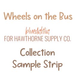 Wheels on the Bus Sample Strip