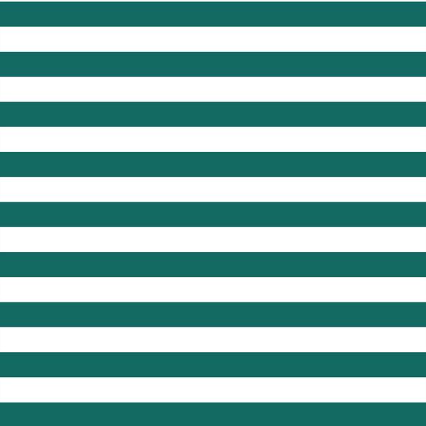 Horizontal Candy Stripe in Emerald