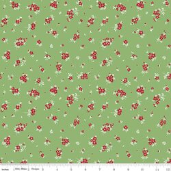 Mini Flowers in Green