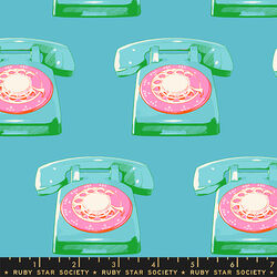 Telephones in Dark Turquoise