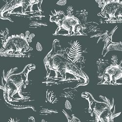Dinosaurs in Grey Green