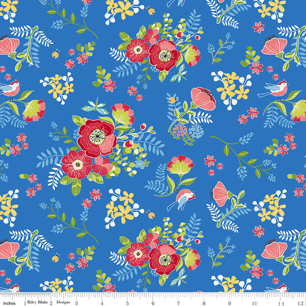Spring Palette in Azure