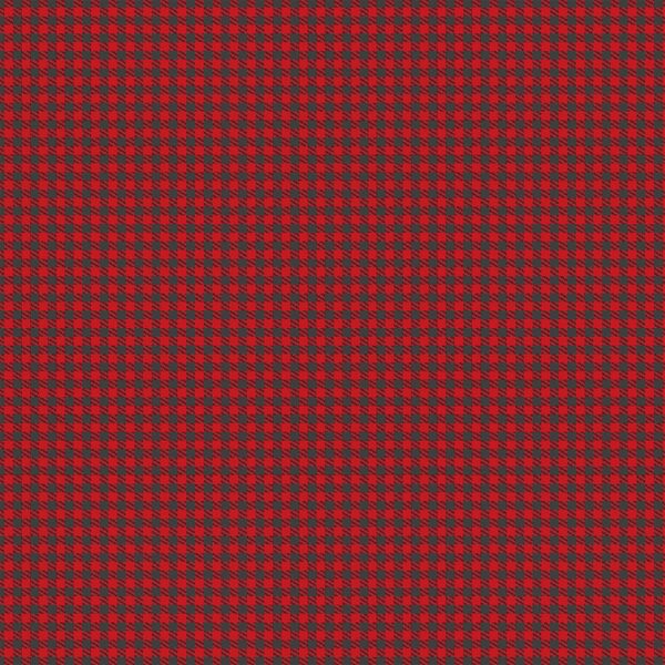 Winter Gingham in Red Apple and Onyx