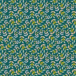 Falling Leaves in Willow Green