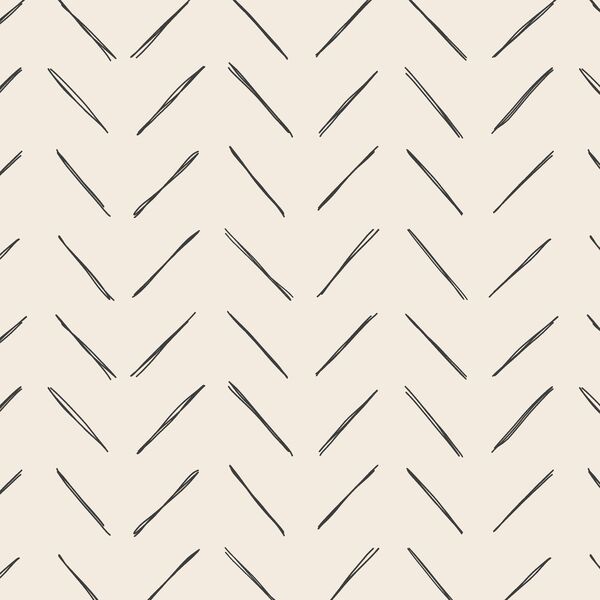 Chevron in Graphite on Egret