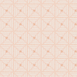 Quilted Pines in Pink