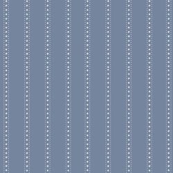 Garden Stripe in Slate Blue