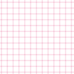 Modern Check in Daisy Pink