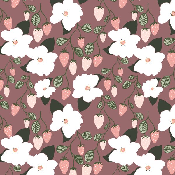 Little Strawberry Magnolias in Tulipwood