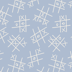Naughts and Crosses in Blue Skies