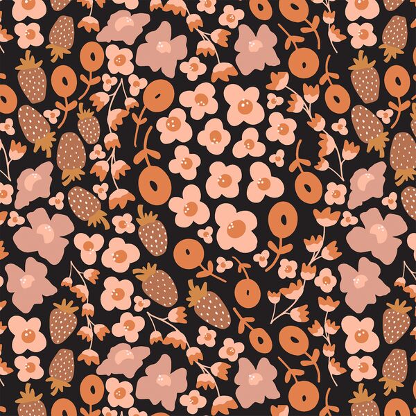 Large Strawberry Fields in Velvet