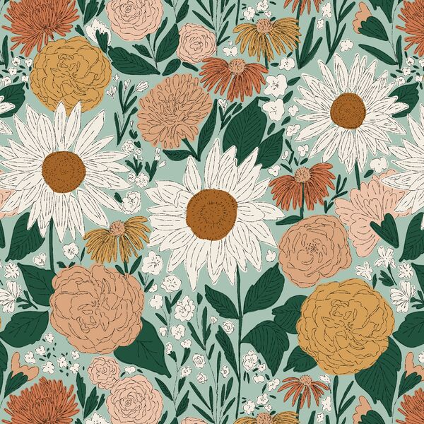 Juliet Florals in Darling