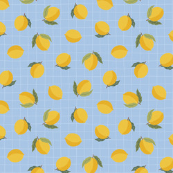 Lemons in Blue