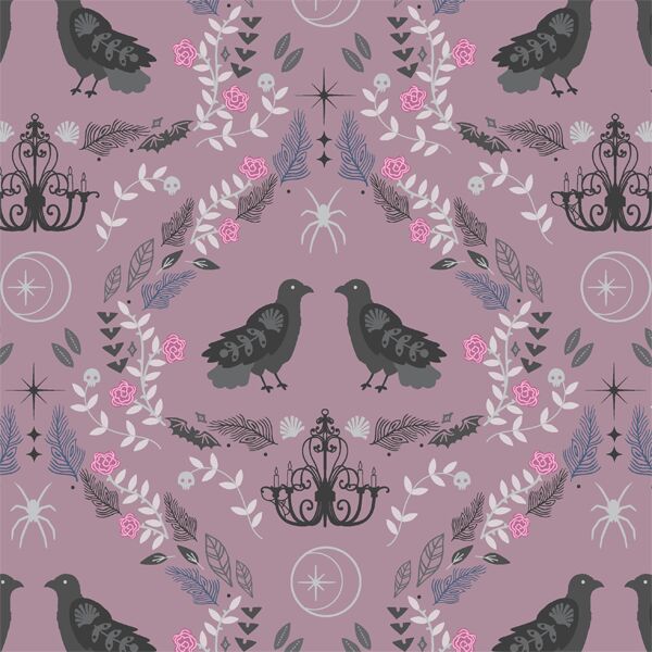 Raven Damask in Celestial