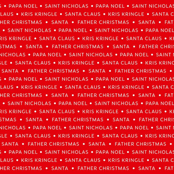 Santa Names in Holly Berry