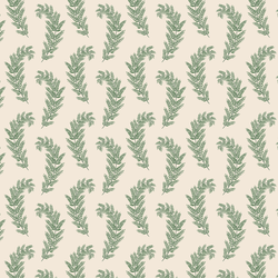 Wild Fern in Cream