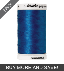Cerulean (2596-3900) - Poly Sheen - 875 Yards (3 Pack)