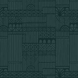 Tudor in Dark Teal
