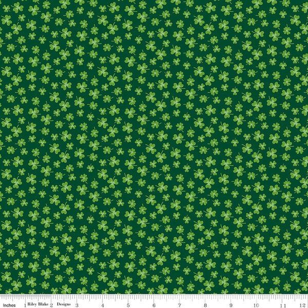 Shamrocks in Green