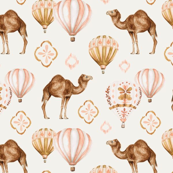 Wild Camels in Cloud