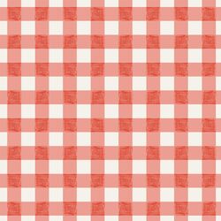 Watercolor Gingham in Holiday