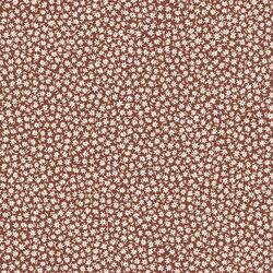 Ditsy Floral in Egret on Rich Brown