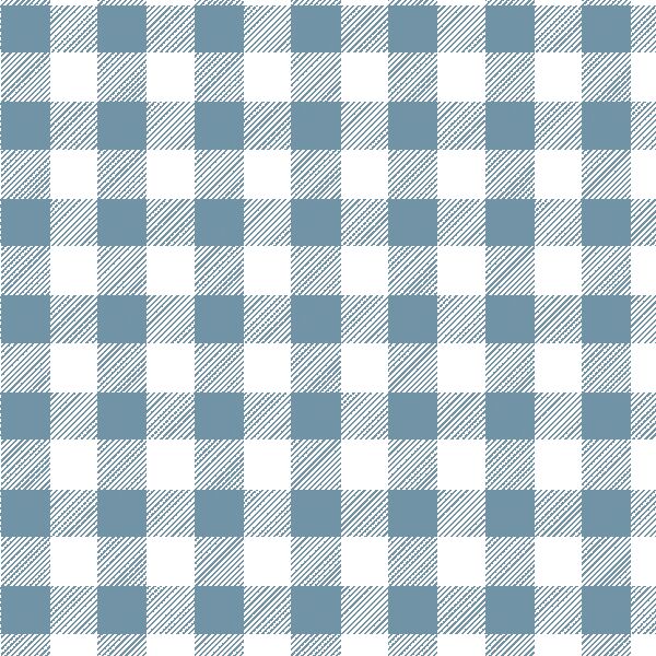 Medium Buffalo Plaid in Marine