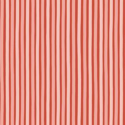 Winter Candy Stripes in Cranberry